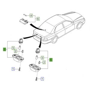 لمبة لوحة تسجيل المركبة