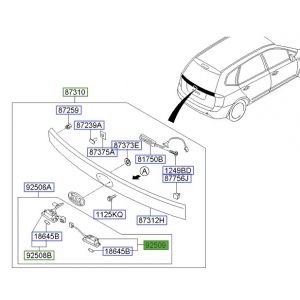 لمبة لوحة تسجيل المركبة