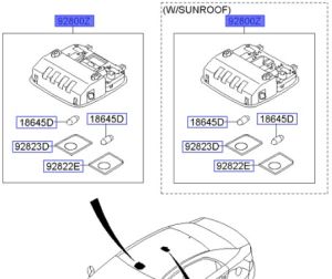 لمبة إضاءة سقف