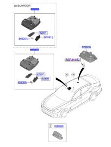 لمبة إضاءة سقف