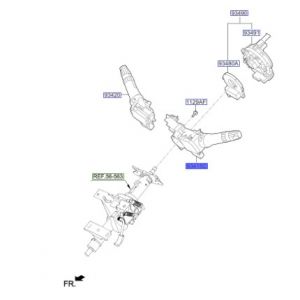ذراع التحكم يالإشارات و الإضاءة