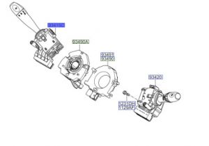 ذراع التحكم يالإشارات و الإضاءة
