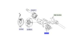ذراع التحكم يالإشارات و الإضاءة