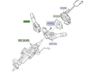 ذراع تشغيل المساحات و منظف الزجاج