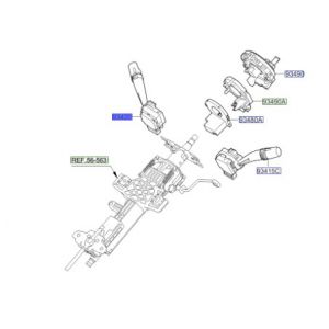 ذراع تشغيل المساحات و منظف الزجاج