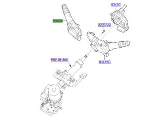 ذراع تشغيل المساحات و منظف الزجاج