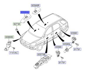 مفتاح التحكم بالنافذة