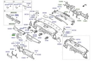 مفتاح تعديل المرايا الجانبية