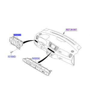 مفاتيح طبلون يسار السائق
