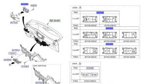 مفاتيح طبلون يسار السائق