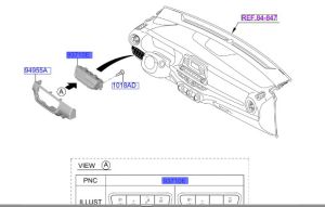 مفاتيح طبلون يسار السائق