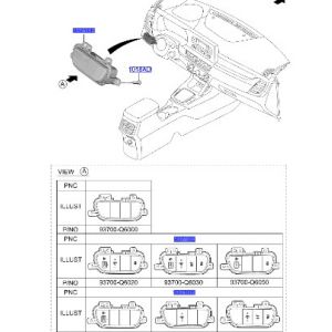 مفاتيح طبلون يسار السائق