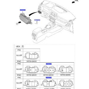 مفاتيح طبلون يسار السائق