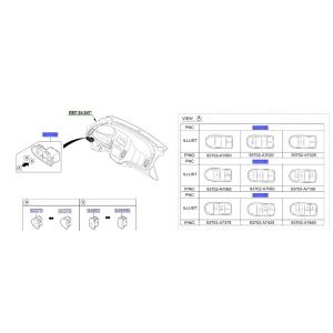 مفاتيح طبلون يسار السائق
