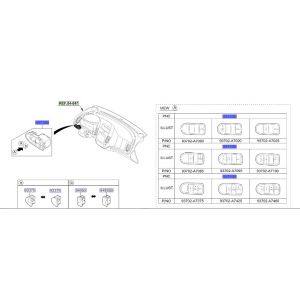 مفاتيح طبلون يسار السائق