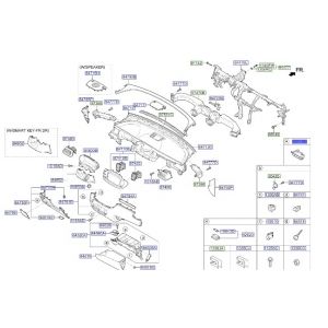 مفاتيح طبلون يسار السائق