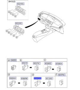 سويتش التحكم الإلكتروني بثبات المركبة