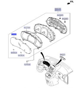 زجاج عدادات السرعة