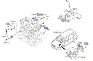 سلك حساس ضغط الزيت