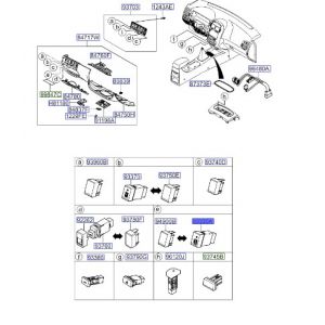 مفتاح التحكم بإضاءة العدادات