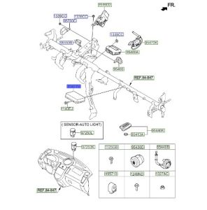 كمبيوتر تحكم بالكترونيات المركبة