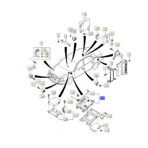 كمبيوتر تحكم بالكترونيات المركبة