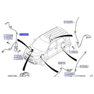 حساس مانع الانغلاق الأمامي اليمين