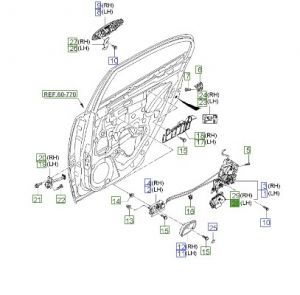 موتور قفل و الغاء قفل الباب