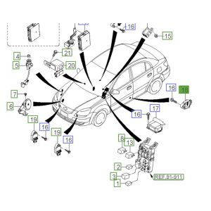 حساس التصادم الجانبي