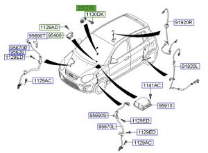 حساس التصادم الجانبي
