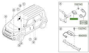 حساس التصادم الأمامي
