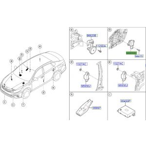 حساس التصادم الأمامي