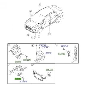 حساس التصادم الأمامي