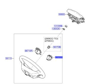 ازرار تحكم دركسون