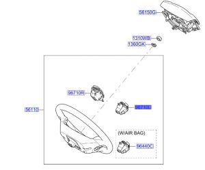 ازرار تحكم دركسون