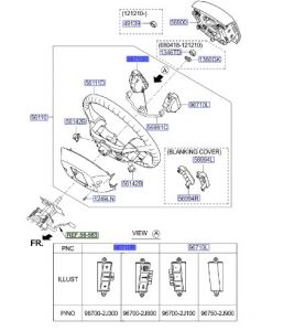 ازرار تحكم دركسون