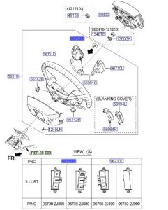 ازرار تحكم دركسون