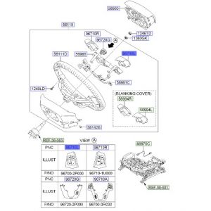 ازرار تحكم دركسون