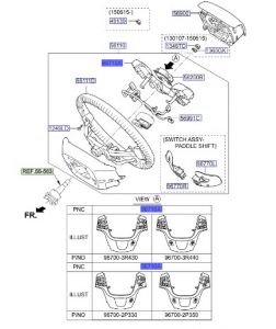 ازرار تحكم دركسون