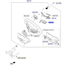 ازرار تحكم دركسون