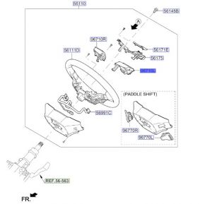 ازرار تحكم دركسون
