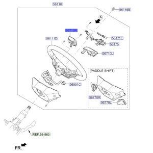 ازرار تحكم دركسون