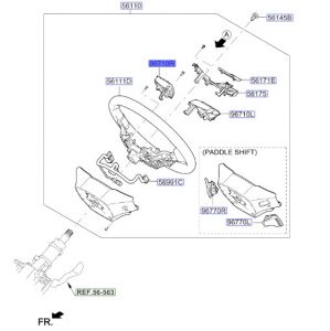 ازرار تحكم دركسون