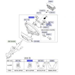 ازرار تحكم دركسون