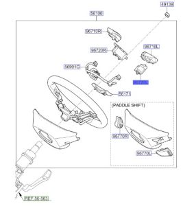 ازرار تحكم دركسون
