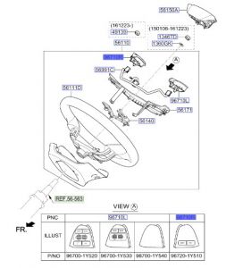 ازرار تحكم دركسون