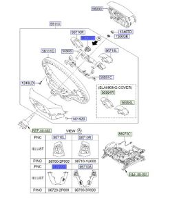 ازرار تحكم دركسون