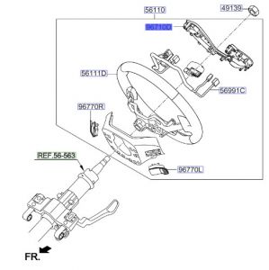 ازرار تحكم دركسون