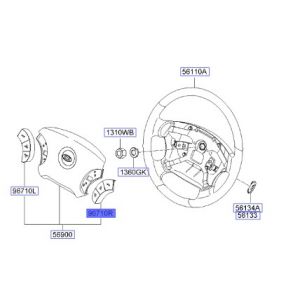 ازرار تحكم دركسون