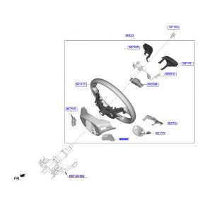 مفتاح تعشيق خلف الدركسون